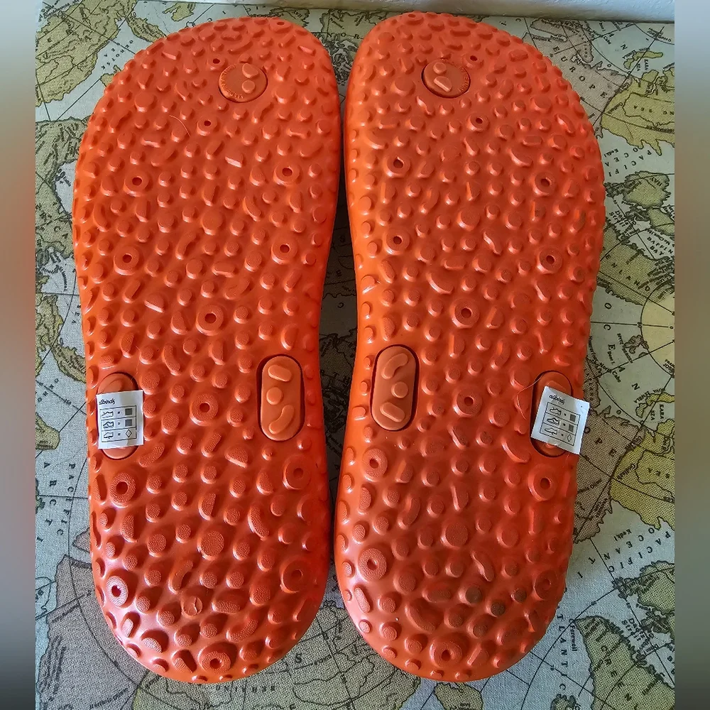 Allbirds orange 🍊 flip flops size‎ 9-9.5